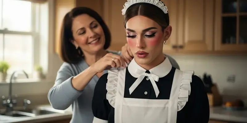 Mom Turned Me Into a Maid!