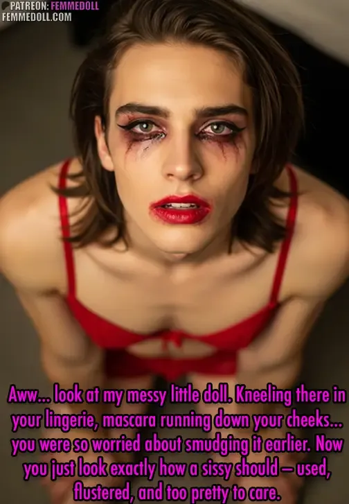 sissy captions used